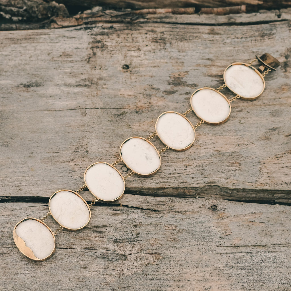Neoclassical "The Muses" Cameo Bracelet - Lost Owl Jewelry