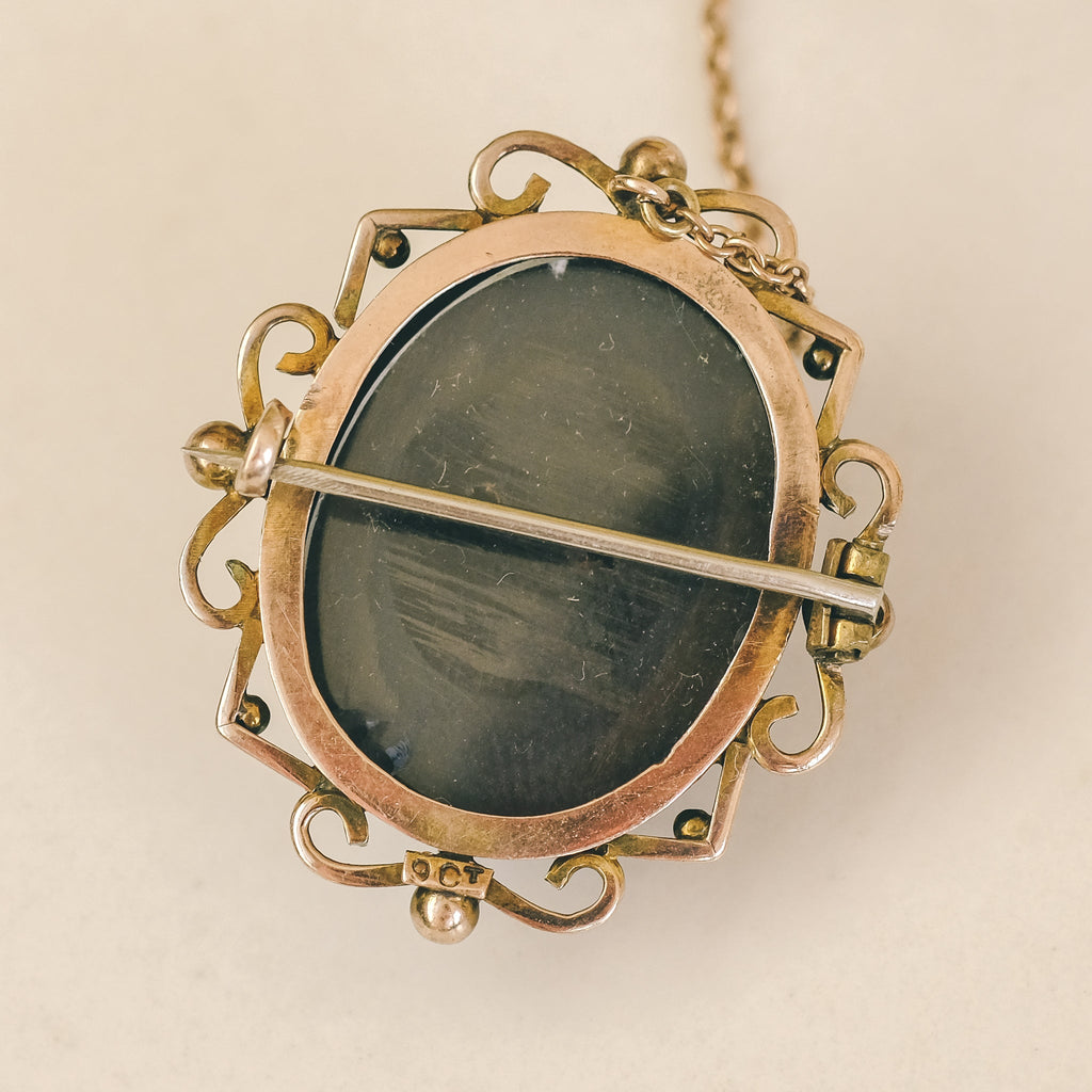 Victorian "First Triumvirate" Cameo Brooch - Lost Owl Jewelry