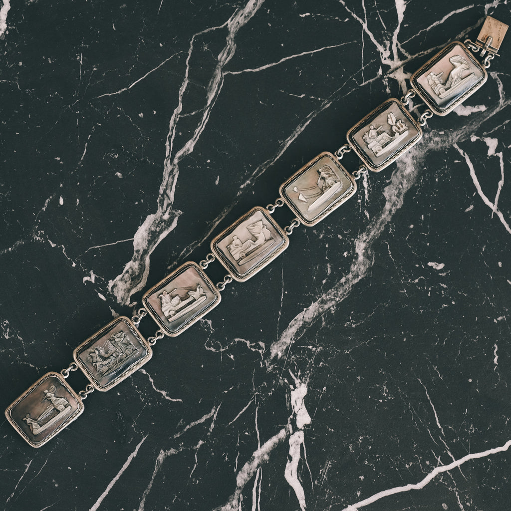 Victorian Grand Tour "Days of the Week" Bracelet - Lost Owl Jewelry