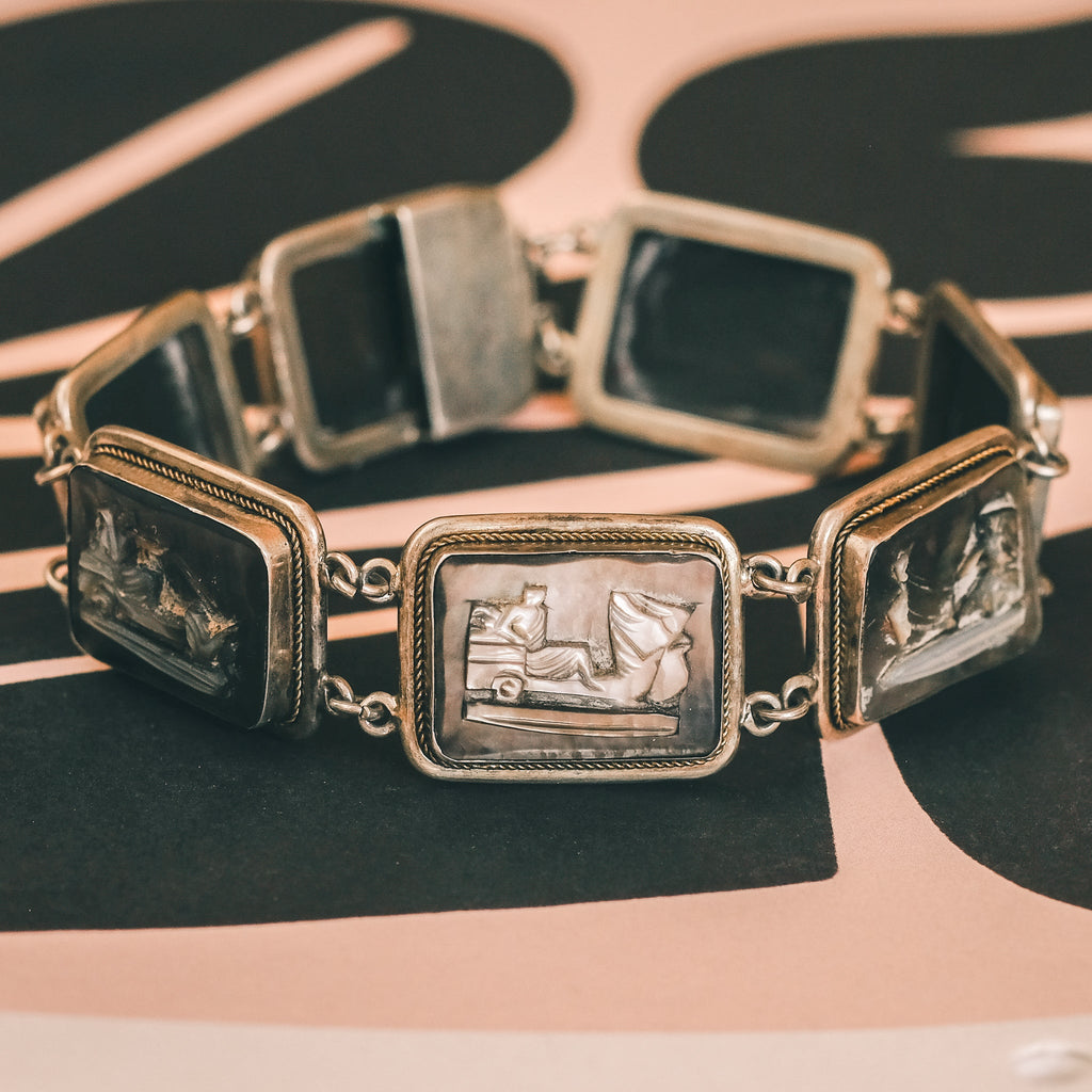 Victorian Grand Tour "Days of the Week" Bracelet - Lost Owl Jewelry