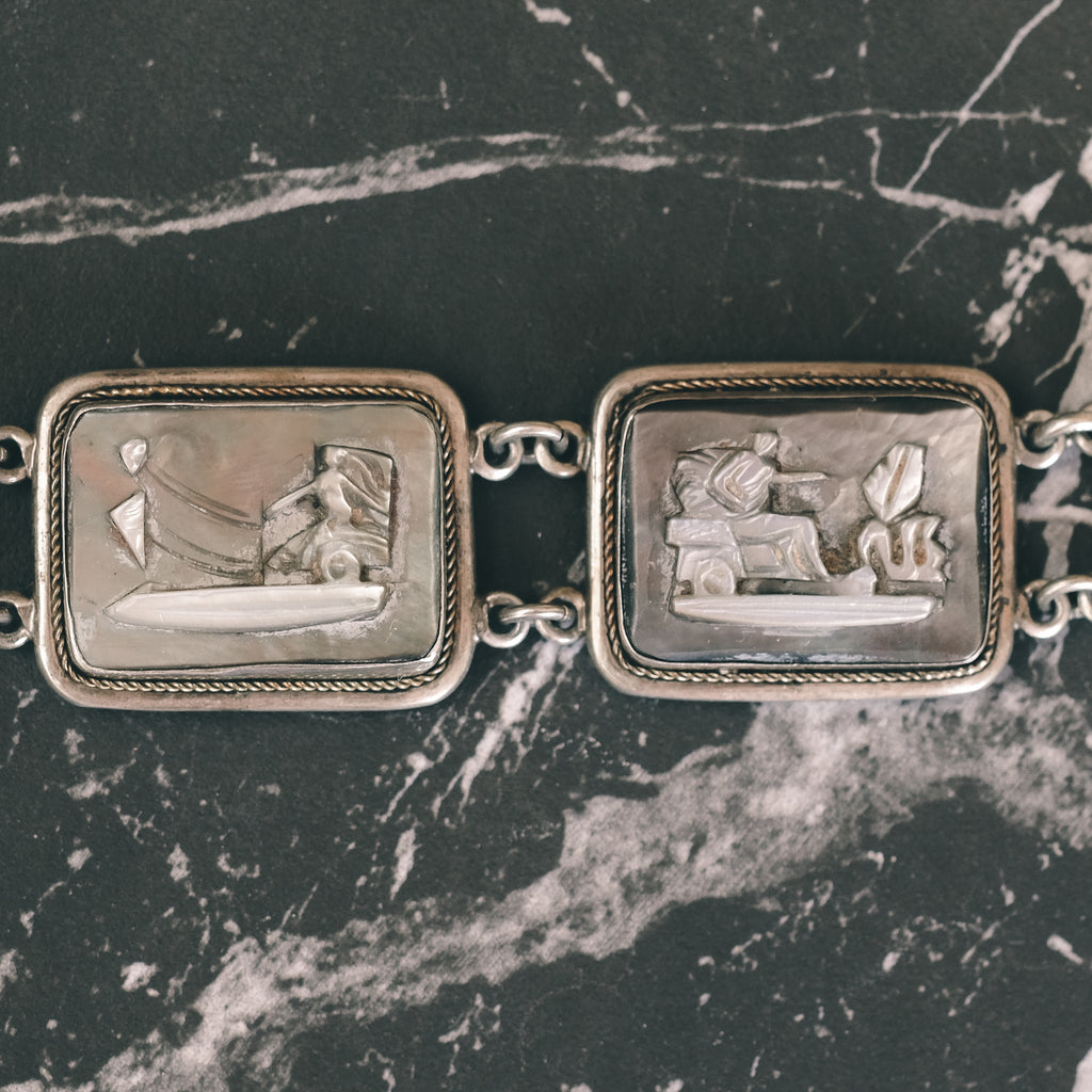 Victorian Grand Tour "Days of the Week" Bracelet - Lost Owl Jewelry