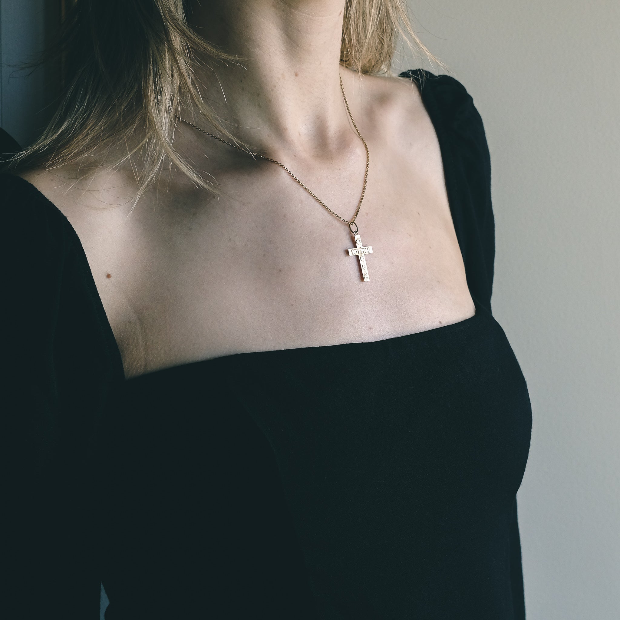 Victorian MIZPAH Cross Pendant – Lost Owl Jewelry