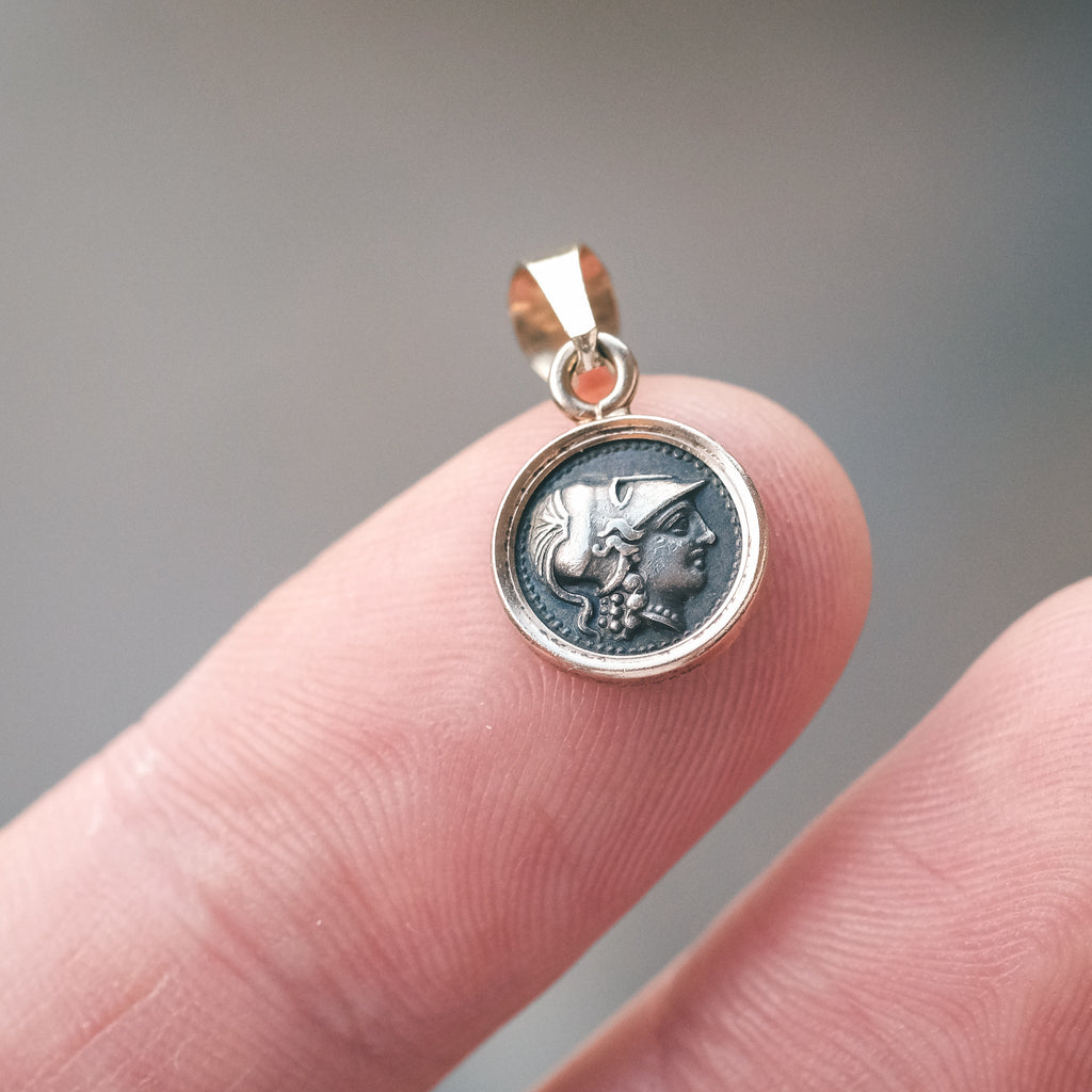 Vintage Alexander III Coin Pendant - Lost Owl Jewelry