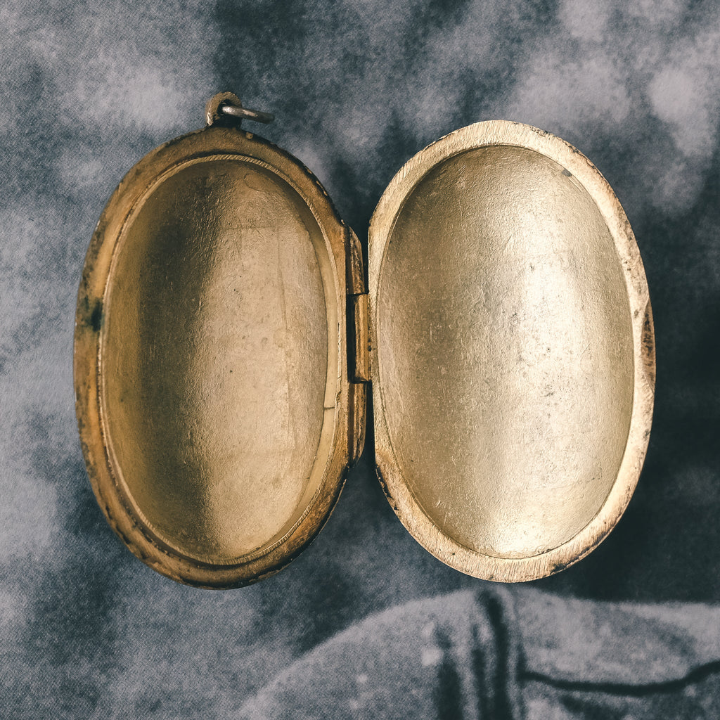 Vintage Chinese Dragon Locket - Lost Owl Jewelry