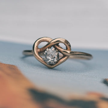 Vintage Lover's Knot Ring - Lost Owl Jewelry