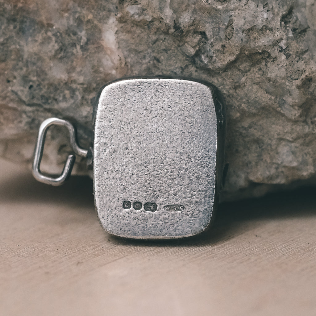 Vintage Pearl 'Caviar Tin' Charm - Lost Owl Jewelry