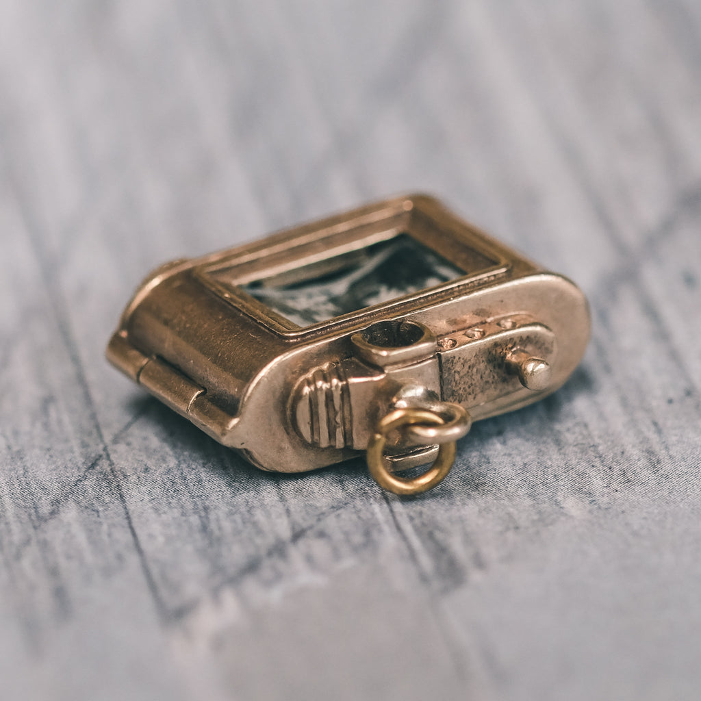 Vintage Souvenir Camera Charm - Lost Owl Jewelry