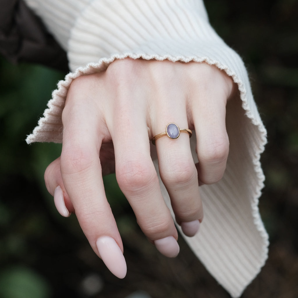 Vintage Star Sapphire Ring - Lost Owl Jewelry